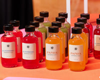 Exempel på etiketter med runda hörn på förpackning