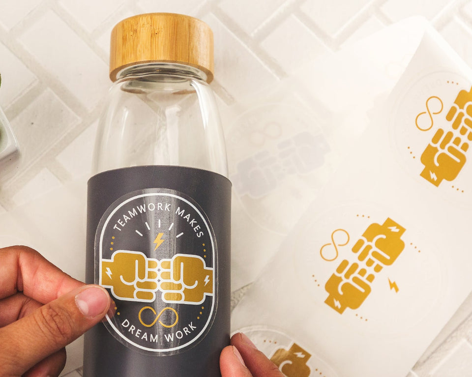 Transparenta etiketter